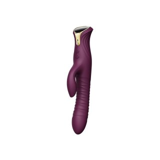 Zalo Vibrator Mose - Rabbit Thruster Samt-Lila