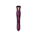 Zalo Vibrator Mose - Rabbit Thruster Samt-Lila