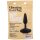 Doc Johnson Vibrating Butt Plug 3 / 8 cm Black