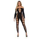 Boujee Gang Bodystocking Black, OS