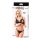 Amorable by Rimba Offener BH mit Slip Schwarz One Size