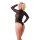 Amorable by Rimba Transparenter Bodystocking Schwarz One Size
