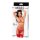 Amorable by Rimba Offener BH mit String, Strapsen und Strümpfen Red One Size