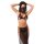 Amorable by Rimba Belly Dancer Set 4 pieces Black One Size
