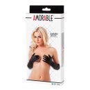 Amorable by Rimba Long Gloves Black One Size
