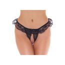 Amorable by Rimba Open String One Size Black