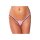 Amorable by Rimba G-String with lace One Size Black / Pink