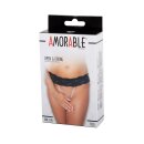 Amorable by Rimba G-string with pearls One Size Black