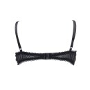 Amorable by Rimba 1/2 Cup Bra Black S