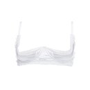 Amorable by Rimba 1/2 Cup Bra White L