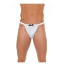 Amorable by Rimba Dress suit styled thong One Size White / Black