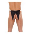 Amorable by Rimba Dress suit styled thong One Size White / Black