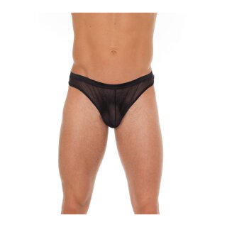 Amorable by Rimba Transparent thong One Size Black