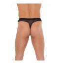 Amorable by Rimba Transparent thong One Size Black
