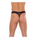 Amorable by Rimba Transparent thong with spout One Size Black