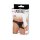 Amorable by Rimba Transparent thong with spout One Size Black