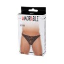 Amorable by Rimba Thong One Size Leopard Print