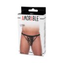 Amorable by Rimba Open thong One Size Leopard Print