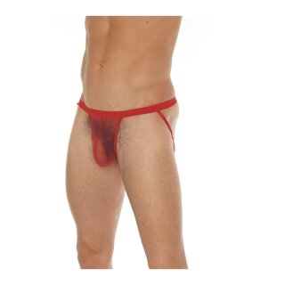 Amorable by Rimba Transparenter Jockstrap Einheitsgröße Rot
