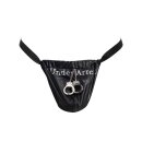 Amorable by Rimba String mit Schriftzug Einheitsgröße Schwarz