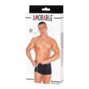 Amorable by Rimba Boxershorts mit 2 Reißverschlüssen Einheitsgröße Schwarz