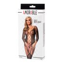 Amorable by Rimba - Offener Catsuit Einheitsgröße Schwarz