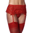 Amorable Garter Belt with G-String and Stockings Red One...