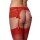 Amorable Garter Belt with G-String and Stockings Red One Size