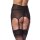 Amorable Garter Belt with G-String and Stockings Black S-M