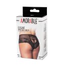 Amorable Open-Back Panty Black One Size