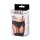 Amorable Garter Belt with Thong and Stockings Black One Size