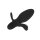Crazy Bull vibrating Analplug Fitch Black Ø 3,3 cm
