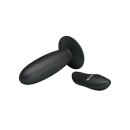 Crazy Bull Analplug mit Fernsteuerung Schwarz Ø 3,3 cm