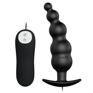 Crazy Bull Patrick vibrating Analplug Analrod Black