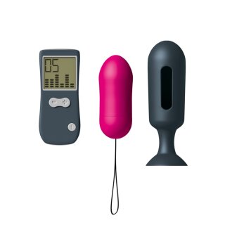 DORCEL Vibro-Egg + Plug Genius Secret Vibe Pink