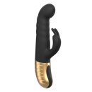DORCEL G-Stormer Thrusting Rabbit Vibrator Black