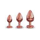 DORCEL Diamond Plug L - Rose 4.1 cm