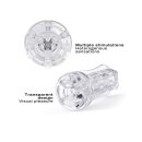 DORCEL Deep Blow Multi Sensation Masturbator Transparent