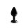 DORCEL Diamond Plug Size M - Black 3.4 cm