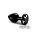 DORCEL Diamond Plug Size M - Black 3.4 cm
