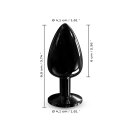 DORCEL Diamant Plug Size L - Schwarz 4,1 cm
