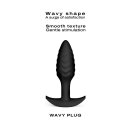 DORCEL Wavy Plug - Anal Plug Black 3 cm