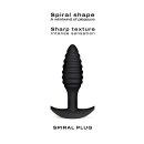 DORCEL Spiral Plug -Anal Plug Black 3 cm