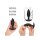DORCEL Spiral Plug -Anal Plug Black 3 cm