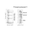 DORCEL Textured Masturbator Cup - Exotic White