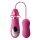 DORR Fulfilled Vibrator mit austauschbaren Aufsätzen Pink