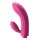 DORR Fulfilled Vibrator mit austauschbaren Aufsätzen Pink