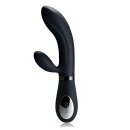 Dorr Fulfilled Vibrator mit austauschbaren Aufsätzen Schwarz