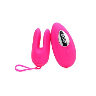 Dorr Ozzy Rabbit Vibro-Ei und Auflegevibrator Pink 8 cm Ø 3,7 cm