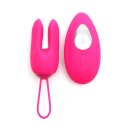 Dorr Ozzy Rabbit Vibro-Ei und Auflegevibrator Pink 8 cm Ø 3,7 cm